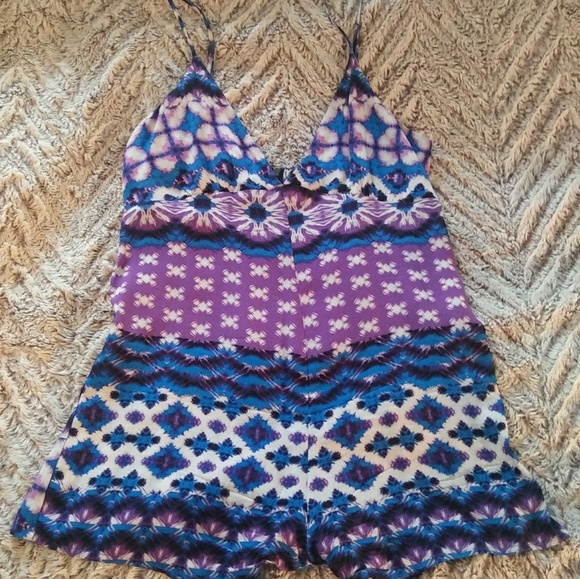 Tribal Print Romper - Picture 1 of 3